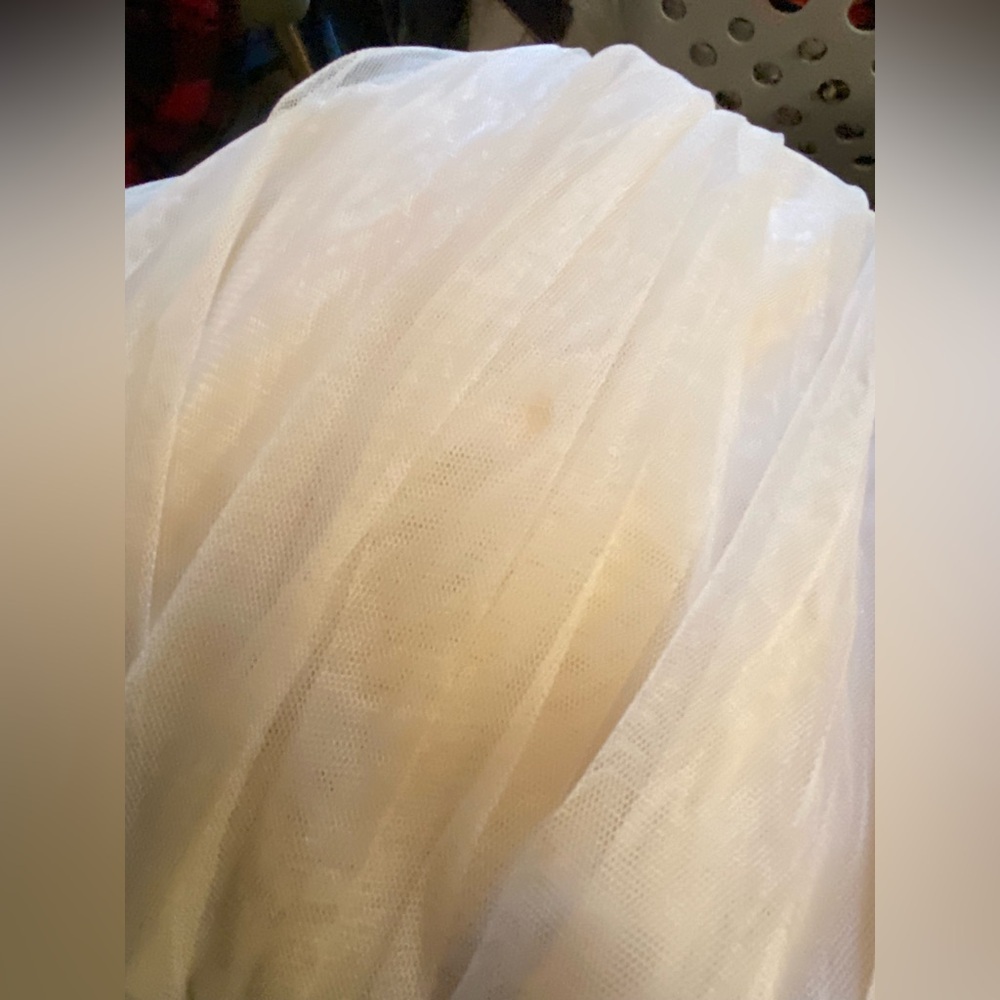 Collection B Cream and White tulle ballerina Skirt - Picture 5 of 5